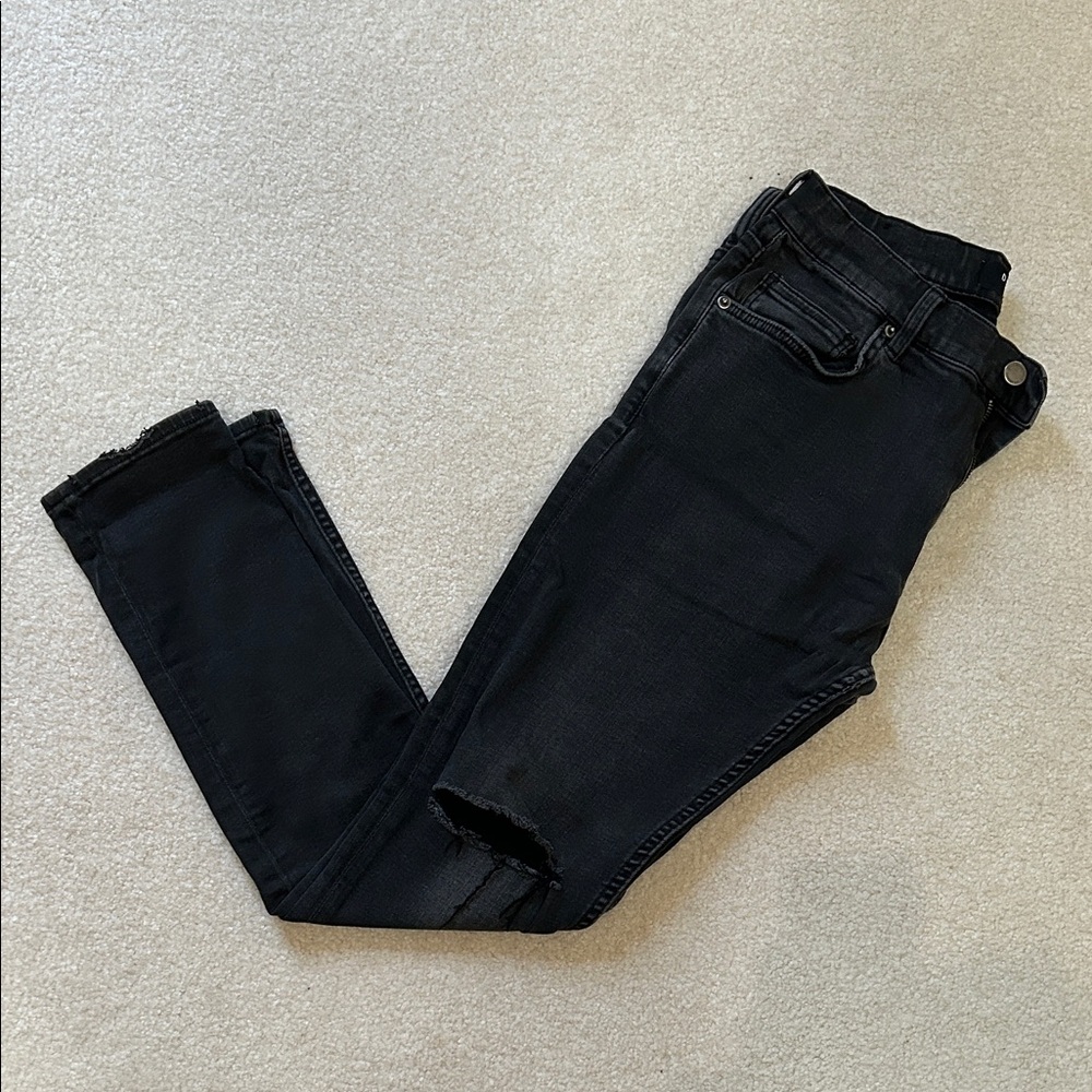 DSTLD Men's Black Skinny Jeans